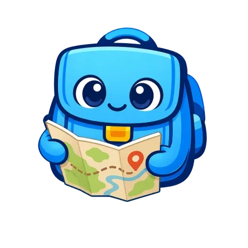 Scout with a map